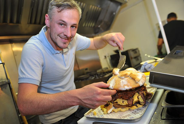 Rebels’ Smokehouse Celebrate Three Years With Birthday Cake Burger