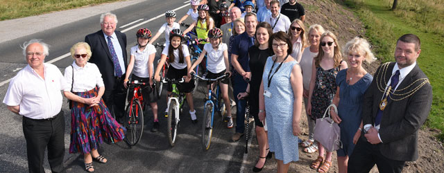 New Cycleway And Footway Completed Across Beverley Westwood