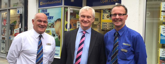 MP Visits Heron Foods, Supporting Local Businesses In Beverley