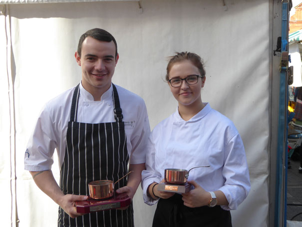 Connor Berney Wins Copper Saucepan Final