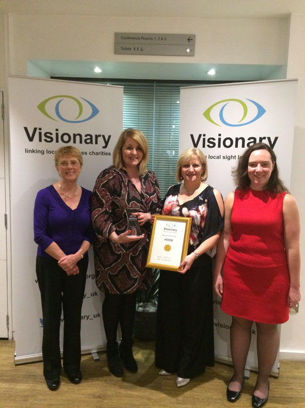 Local Charity HERIB Wins National Award