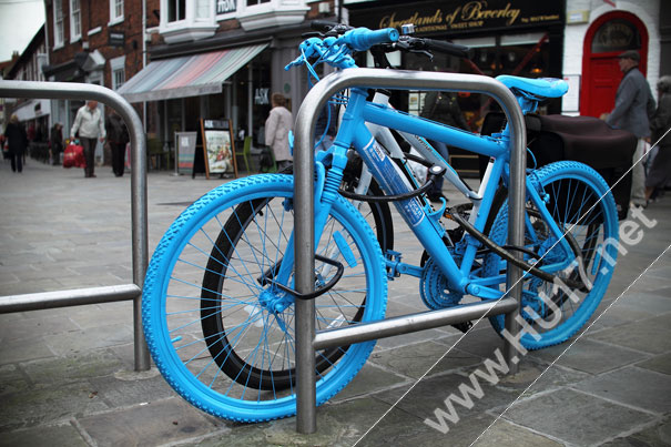 Brightly Painted Bikes Being Used To Tackle Cycle Crime