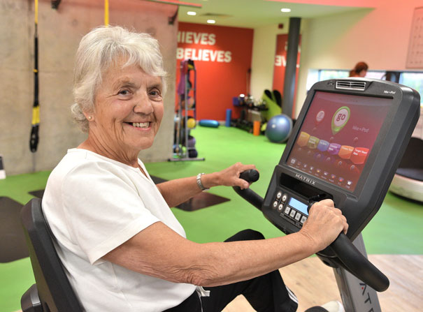 Exercise Is The Key To Staying Young At Heart Says Local Resident