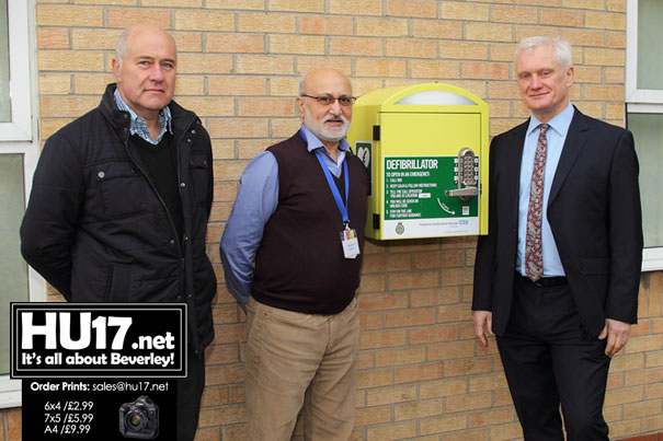 Latest Defibrillators Installed Locally Celebrated By MP