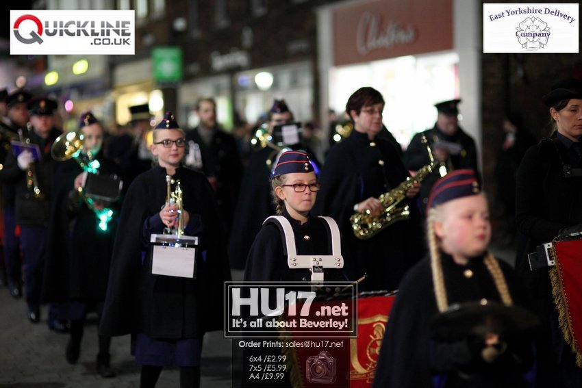 Thousands Turn Out For Beverley's Christmas Light Switch On