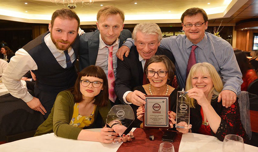 ERT Celebrate After Clinching Two Awards At Best Bar None