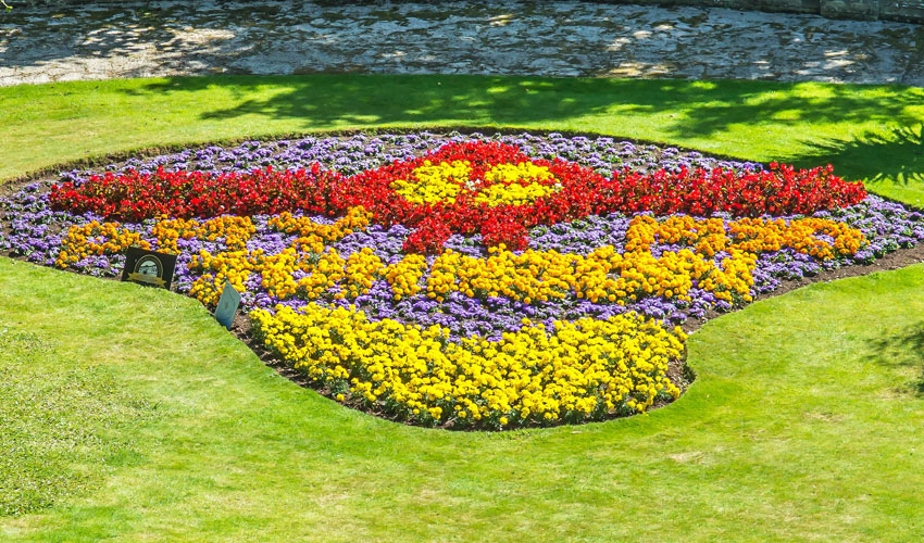 Design A Flower Bed At Sewerby Hall And Gardens