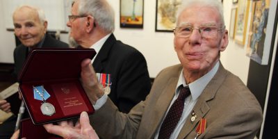 Russia Present Ushakov Medal To Arctic Convoy Heroes