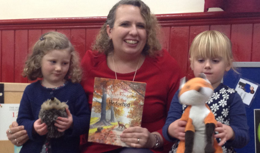 Pre-Schoolers Say Goodbye To Autumn With Local Author