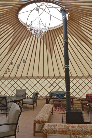 Potting Shed Beverley Install Yurt So Festive Drinkers Can Enjoy The Garden