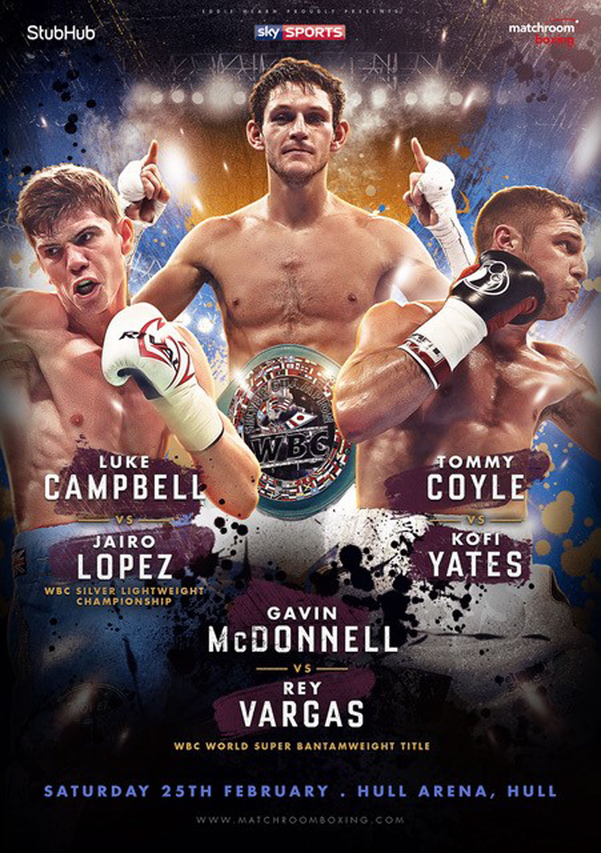 Gavin McDonnell Faces Vargas For WBC Crown In Hull