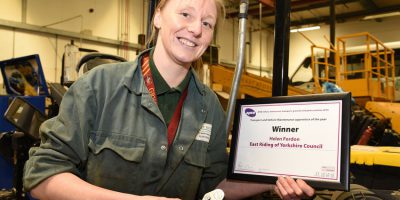 Trainee Mechanic Helen Named Best Apprentice In The Country