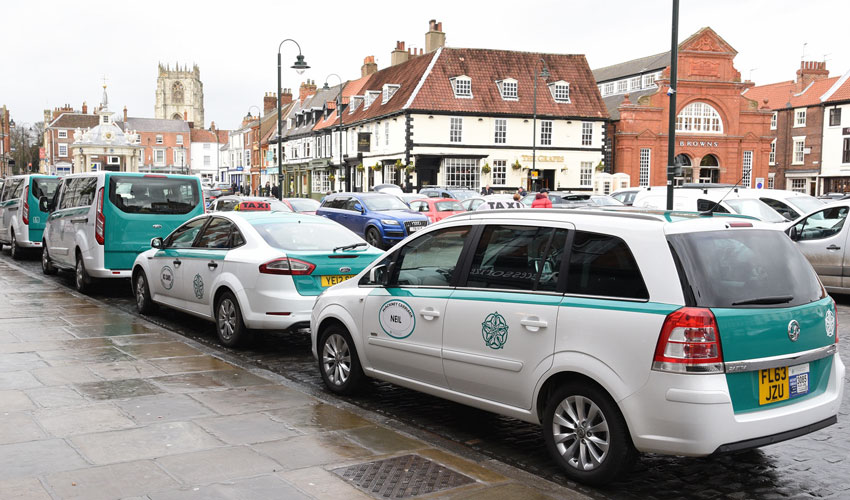 East Riding Taxis Branded With New Green and White Livery