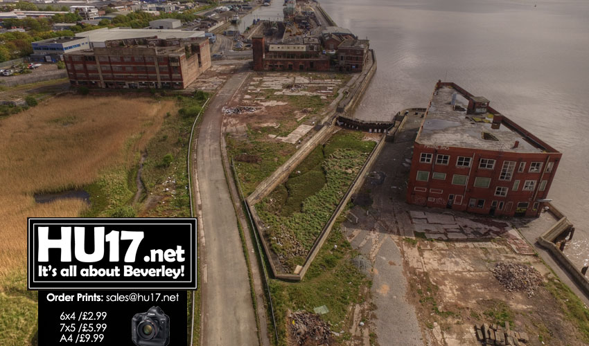 PHOTOS : Lord Line & St Andrew’s Dock – From Above