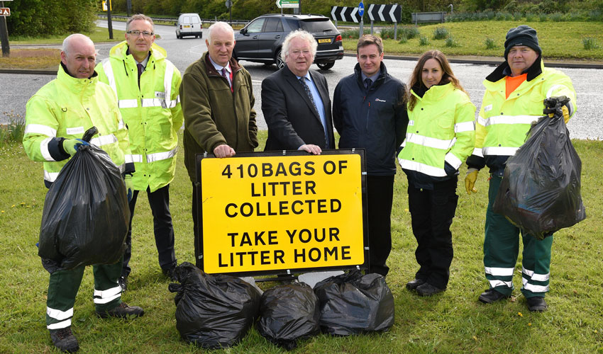 Council Take Measures To Tackle;e Road Side Littering