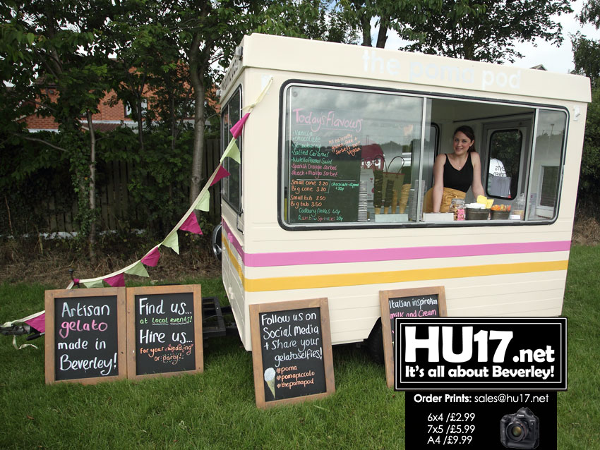 The Poma Pod Bring Beverley's Artisan Gelato To Your Special Event