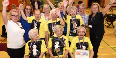 Annual Care Home Games Show Age Is No Obstacle