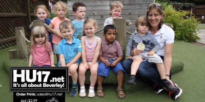 Team GB's Most Decorated Female Olympian Visits Busy Bees Nursery