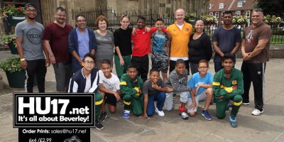 South African Footballers Visit Iconic Beverley Landmark