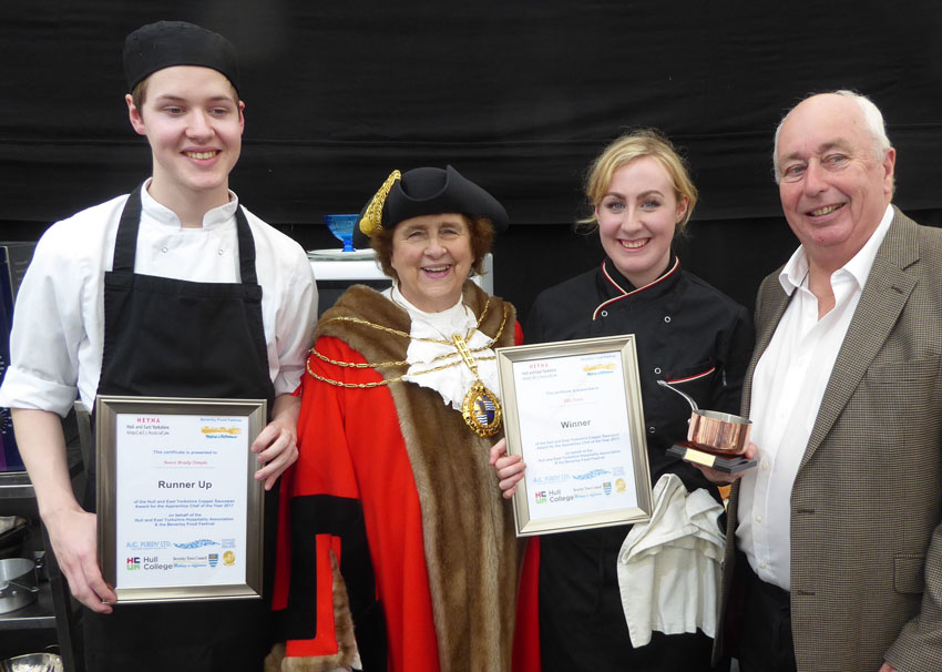 Ellie Tuttle First Lady To Win Copper Saucepan Competition