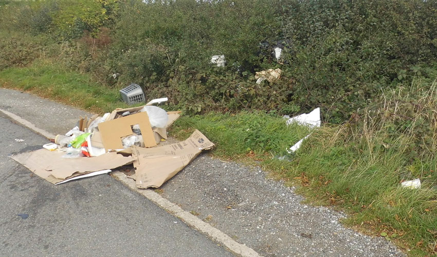 Unnamed Man Fined For Dumping Rubbish In Bishop Burton