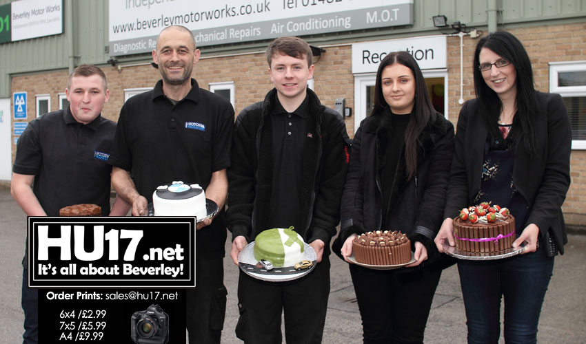 Garage Staff Swap Spanners For Spatulas As They Host Bake Off Comp