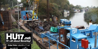 Removal Of Sunken Vessels From The River Hull Completed