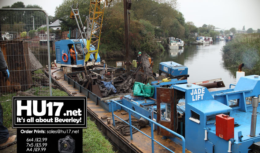 Removal Of Sunken Vessels From The River Hull Completed