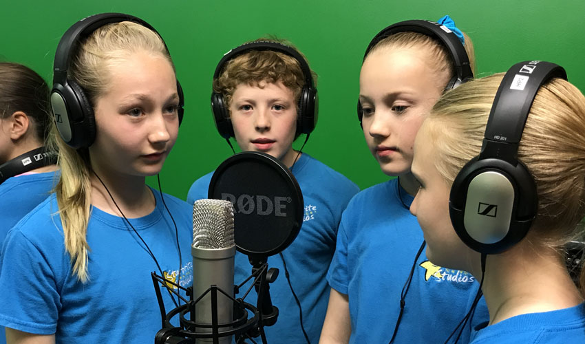 Performing Arts School Opens A New Recording And Green Screen Studio