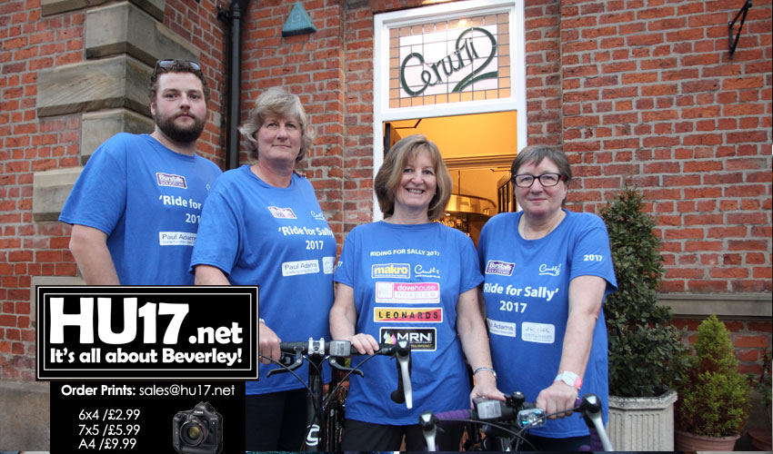 Team Sally Issues Rallying Cry For Help To Surpass £25k Target