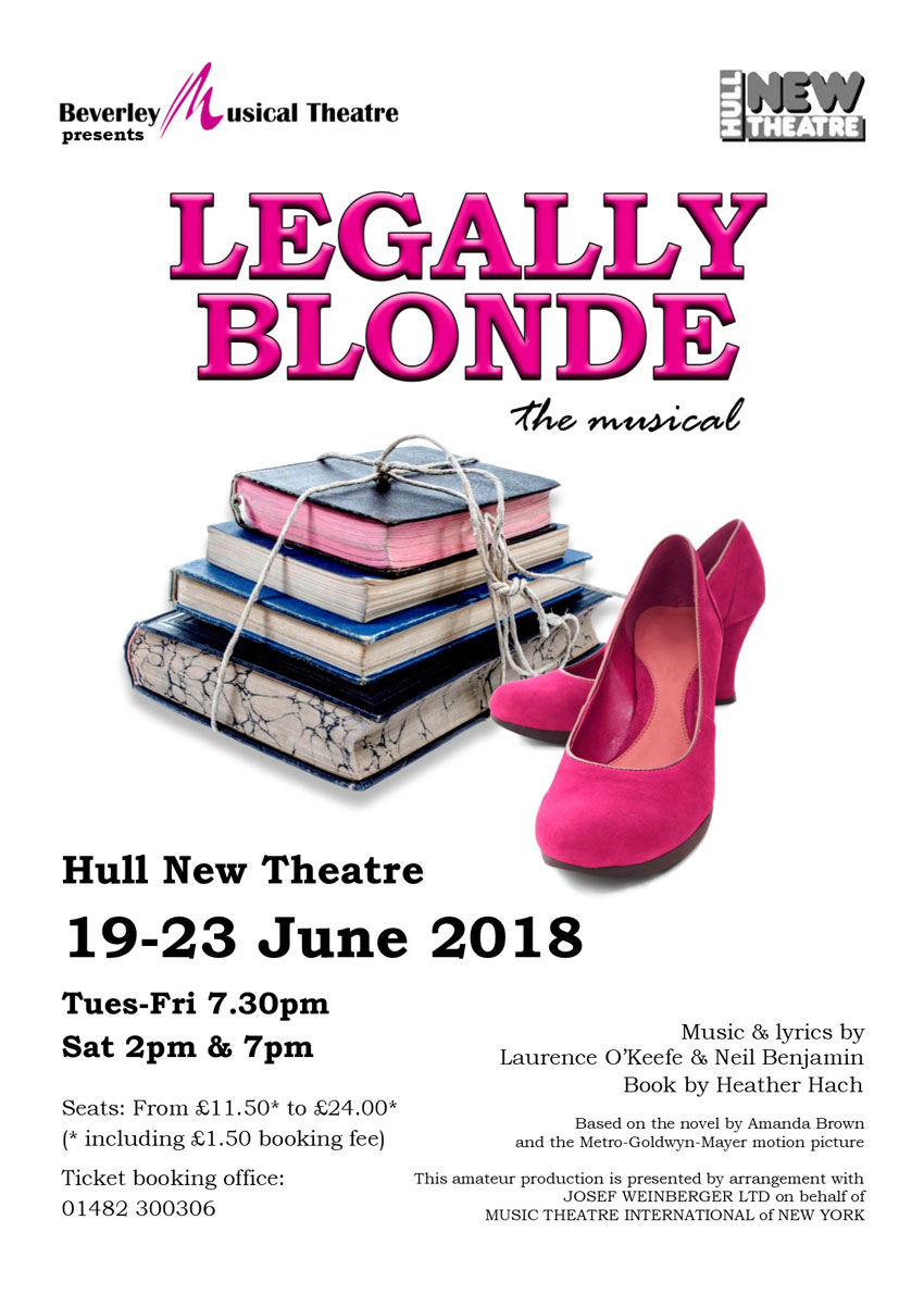 Legally Blonde - Beverley Musical Theatre To Hold Open Auditions