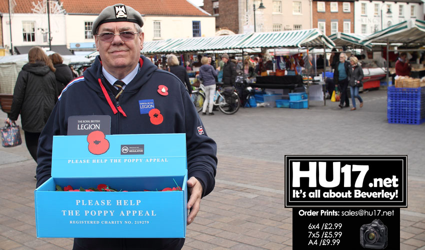 Appeal Organiser Says Beverley is a Poppy Friendly Town