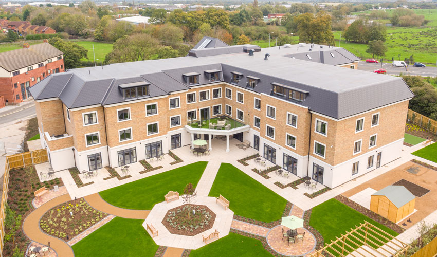 New-Build Care Home Creates Prominent Landmark In Beverley Parklands