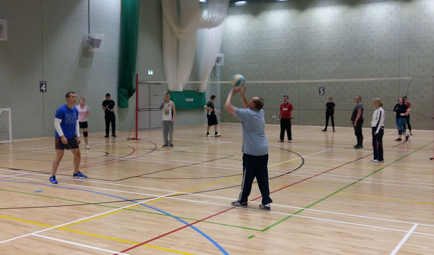 Indoor Volleyball At East Riding Leisure Bridlington