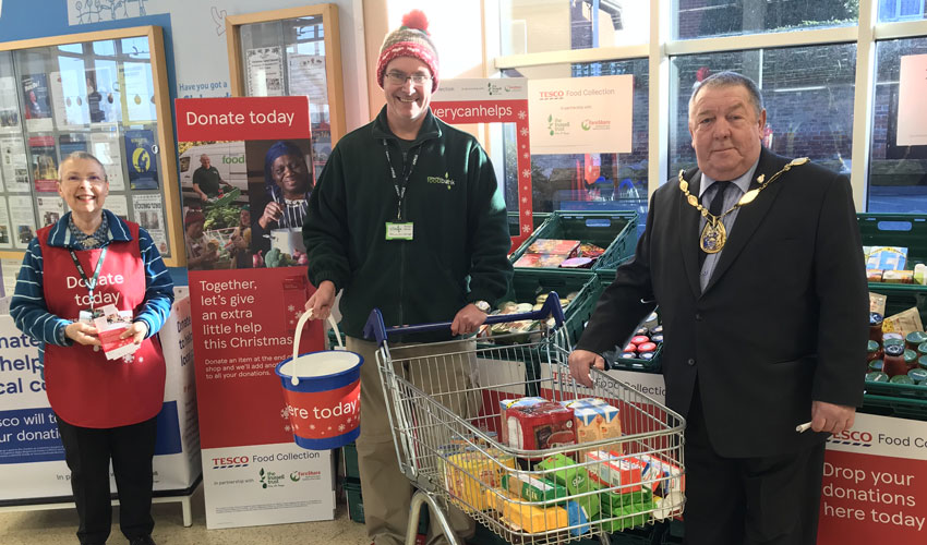 Tesco Beverley’s Food Collection A Great Success