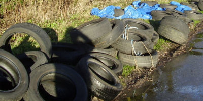 Appeal For Witnesses After 50 Tyres Fly-tipped Off A164 Near Skidby