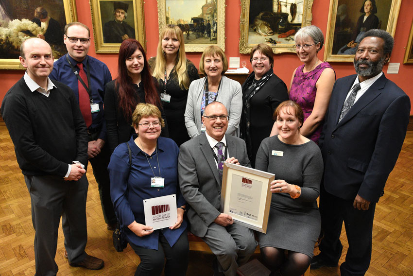 East Riding Archives Staff Presented With Top National Award