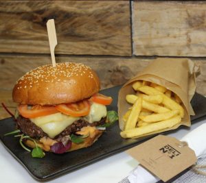 Grab Yourself A Cheese Burger And Chips For Just Five Quid