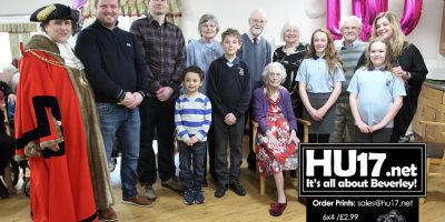 Figham House Pull Out All The Stops To Mark Eunice Spavin’s 100th Birthday