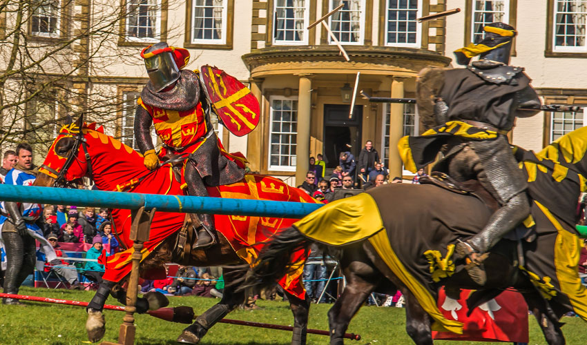 Medieval Jousting And More At Sewerby Hall And Gardens This Easter