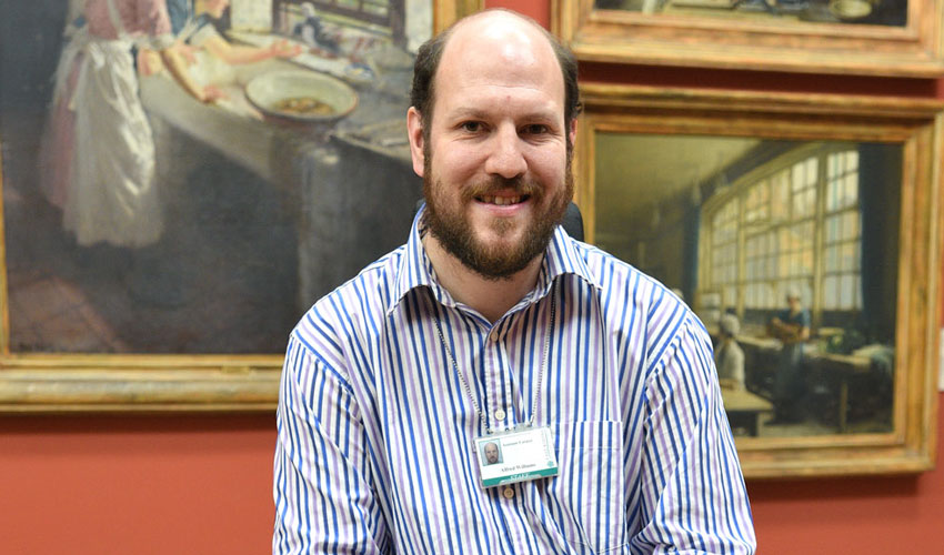 Alfred Williams, Council's Assistant Curator, In The Mastermind Final