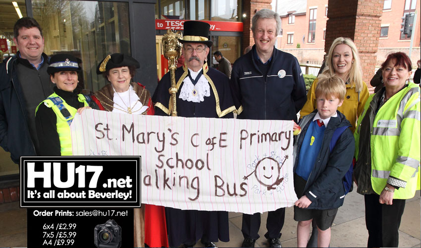Park and Stride - St. Mary's Primary School's Walking Bus