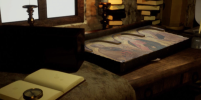 Recreation Of 14th Century Artist’s Studio Adds To Visitor Experience