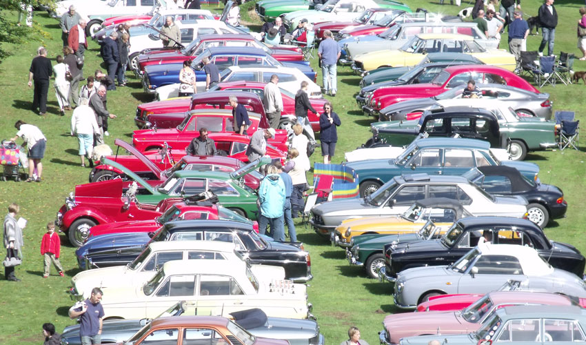 Vehicle Rally By East Yorkshire Thoroughbred Car Club