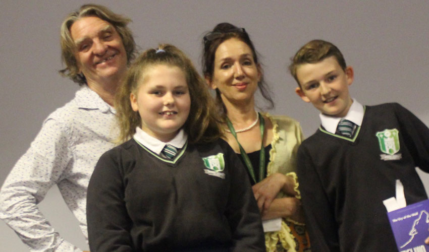 Acclaimed Author Melvin Burgess Visits Longcroft School