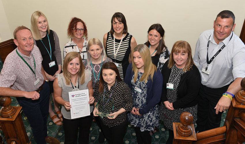 Families First Quality Award For East Riding