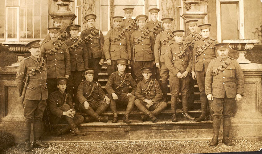 New Web Pages Tell The Story Of A Local Regiment In The First World War