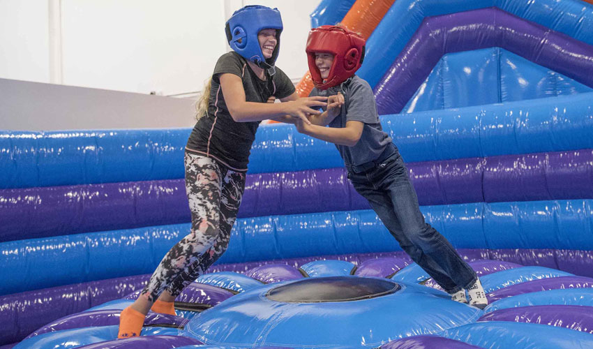 Inflata Nation Adds Bounce To Buoyant Flemingate 