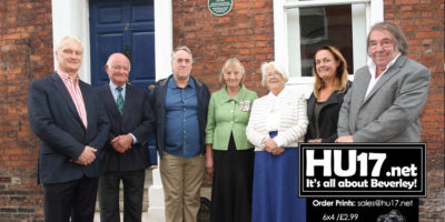 Green Plaque Unveiled To Honour Beverley's Most Famous Woman