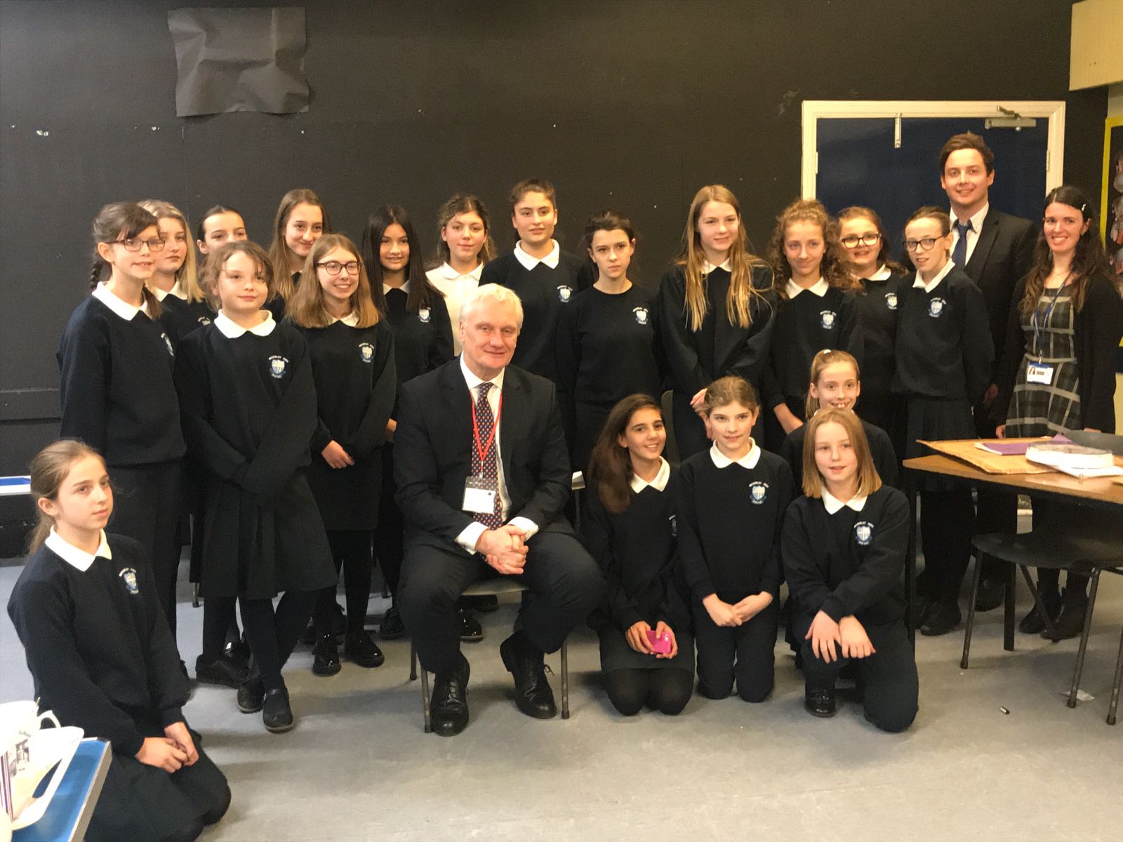 MP Wishes Beverley High School Students Luck In Their Production